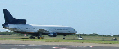 military plane at shannon